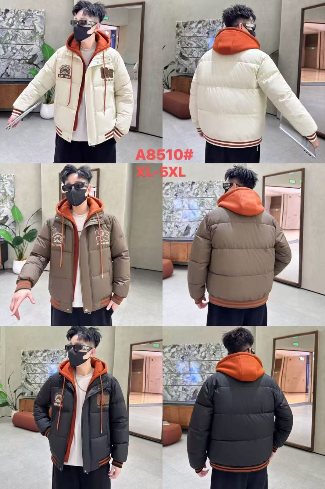 A8510 CHAQUETA PARA HOMBRE