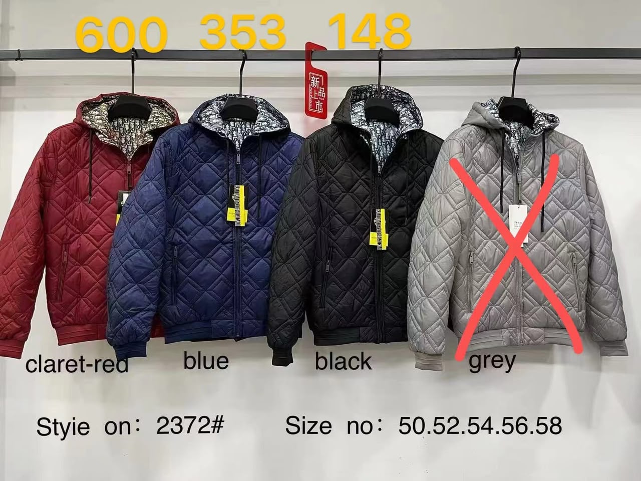 2372 CHAQUETA PARA HOMBRE