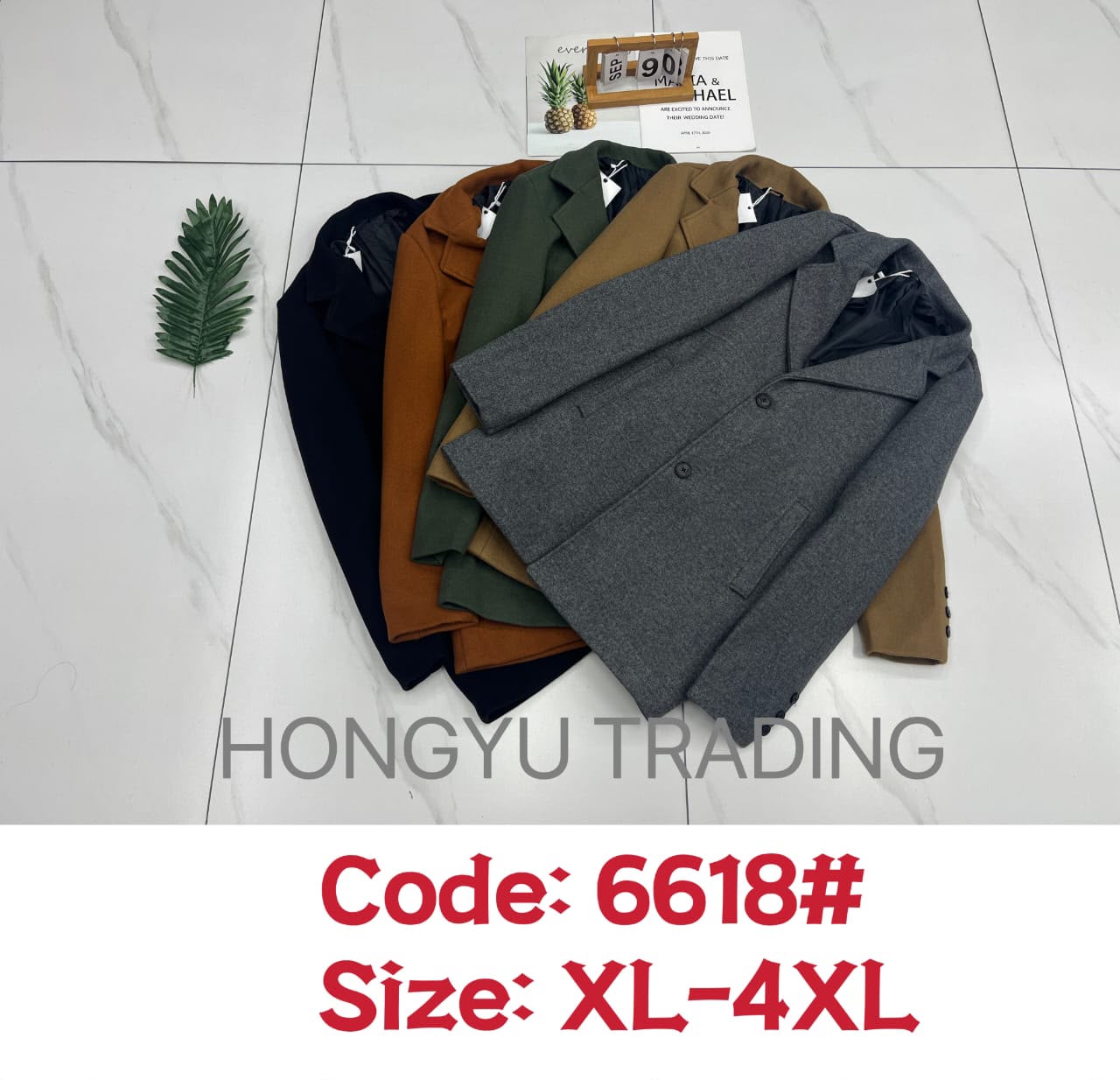 6618 CHAQUETA PARA HOMBRE