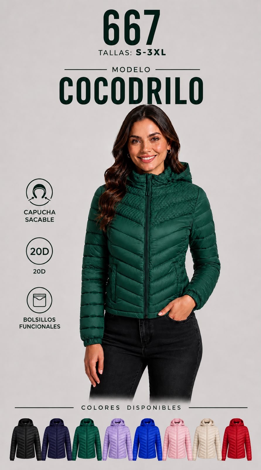 667 CHAQUETA PARA DAMA