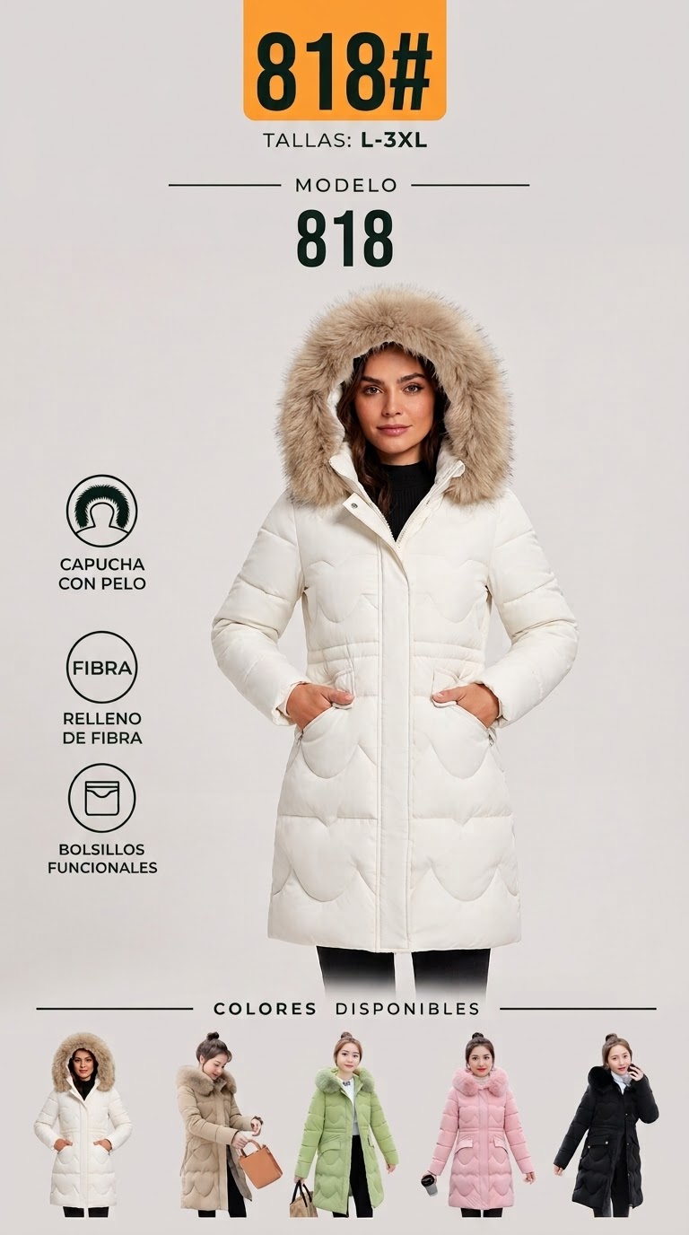 818 CHAQUETA PARA DAMA