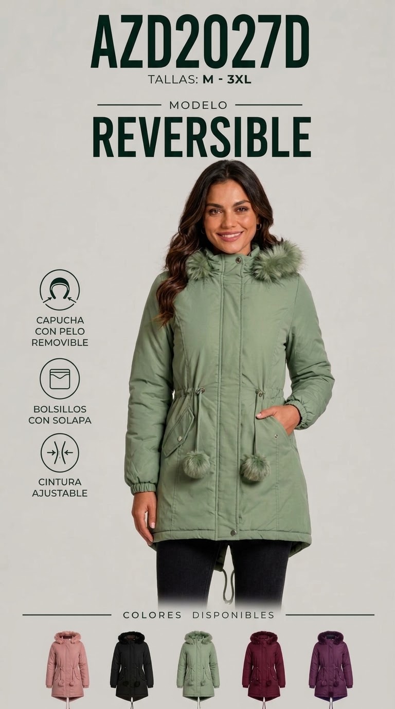AZD2027D CHAQUETA PARA DAMA