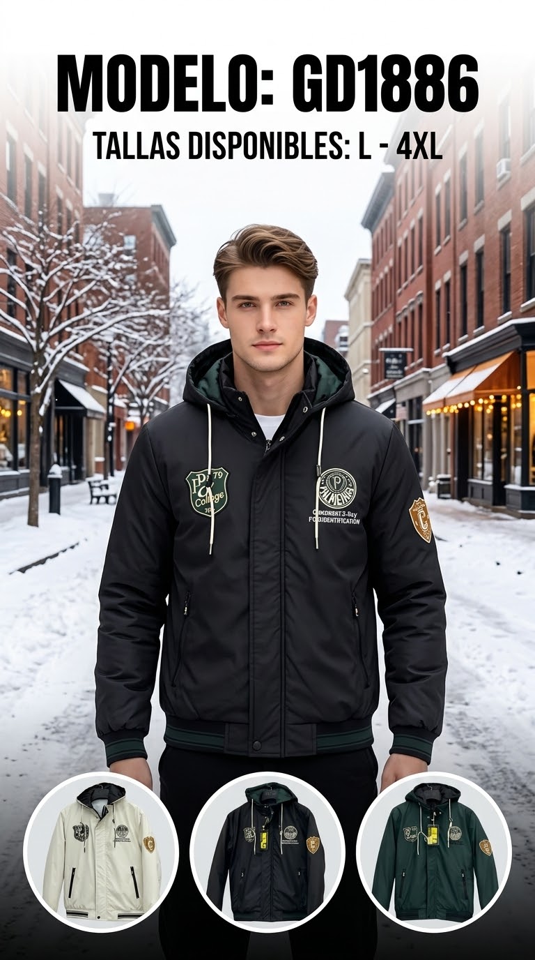 GD1883 CHAQUETA PARA HOMBRE