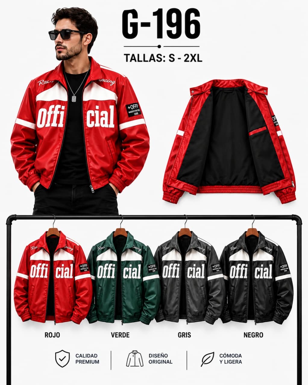 196 CHALECO PARA HOMBRE
